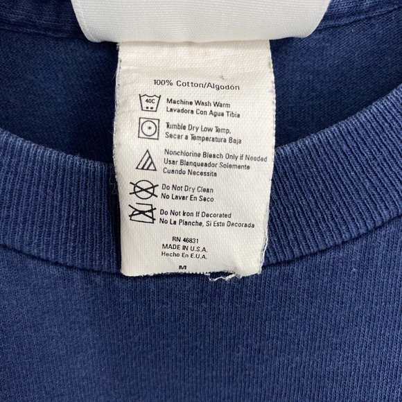 Vintage RIDDELL 1997 DENVER BRONCOS Blue Short Sleeves T-Shirt Size M - Picture 16 of 16